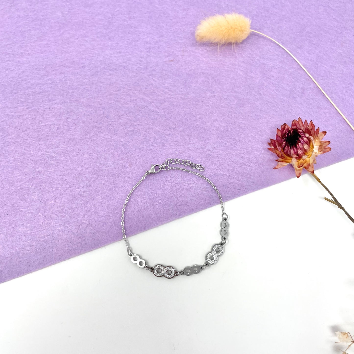 Makupenda - Bracciale Donna infinito amicizia