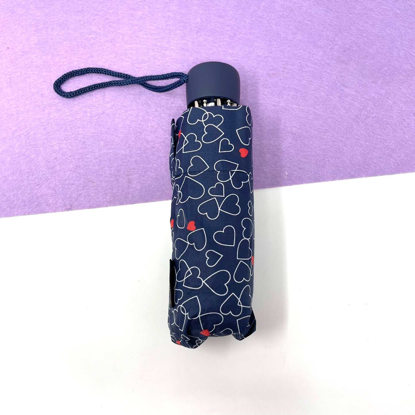 Makupenda - Ombrello Donna piccolo cuori