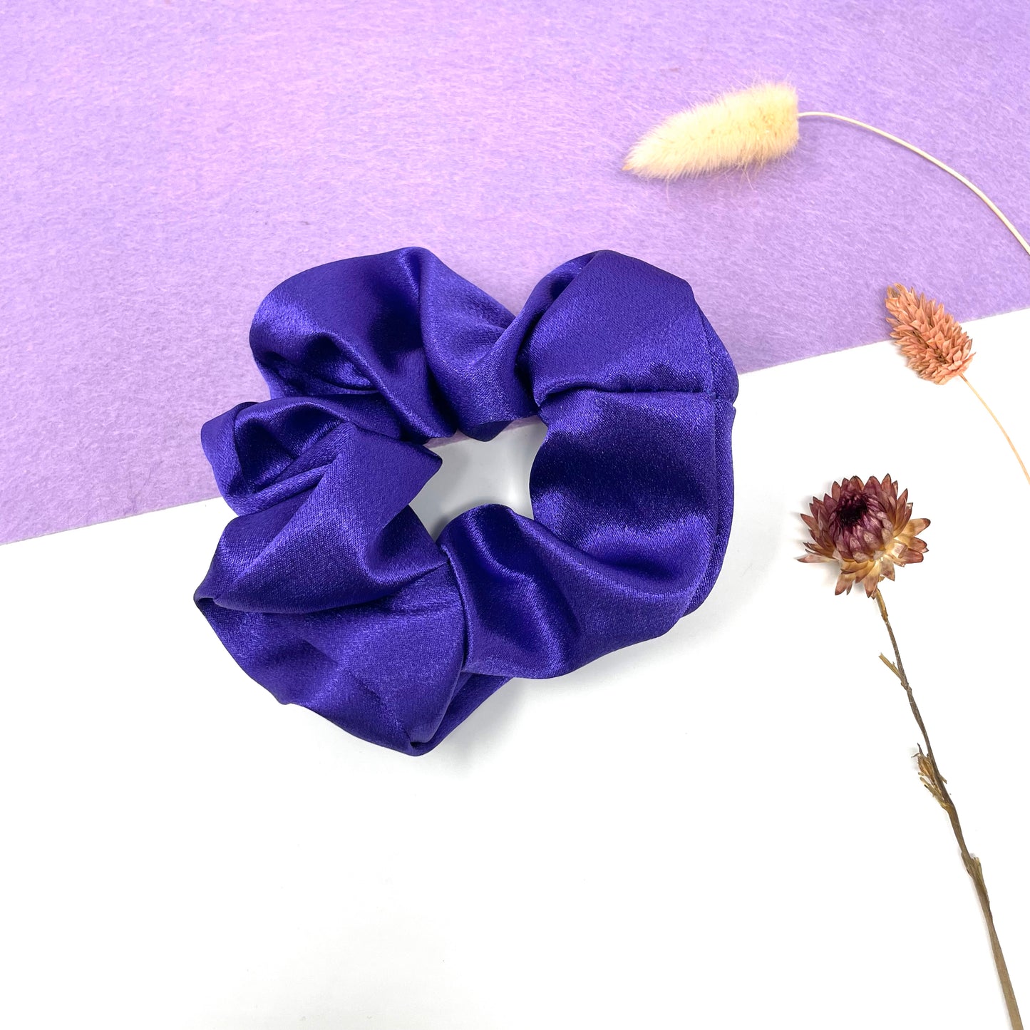 Makupenda - Elastico per capelli Donna scrunchie raso