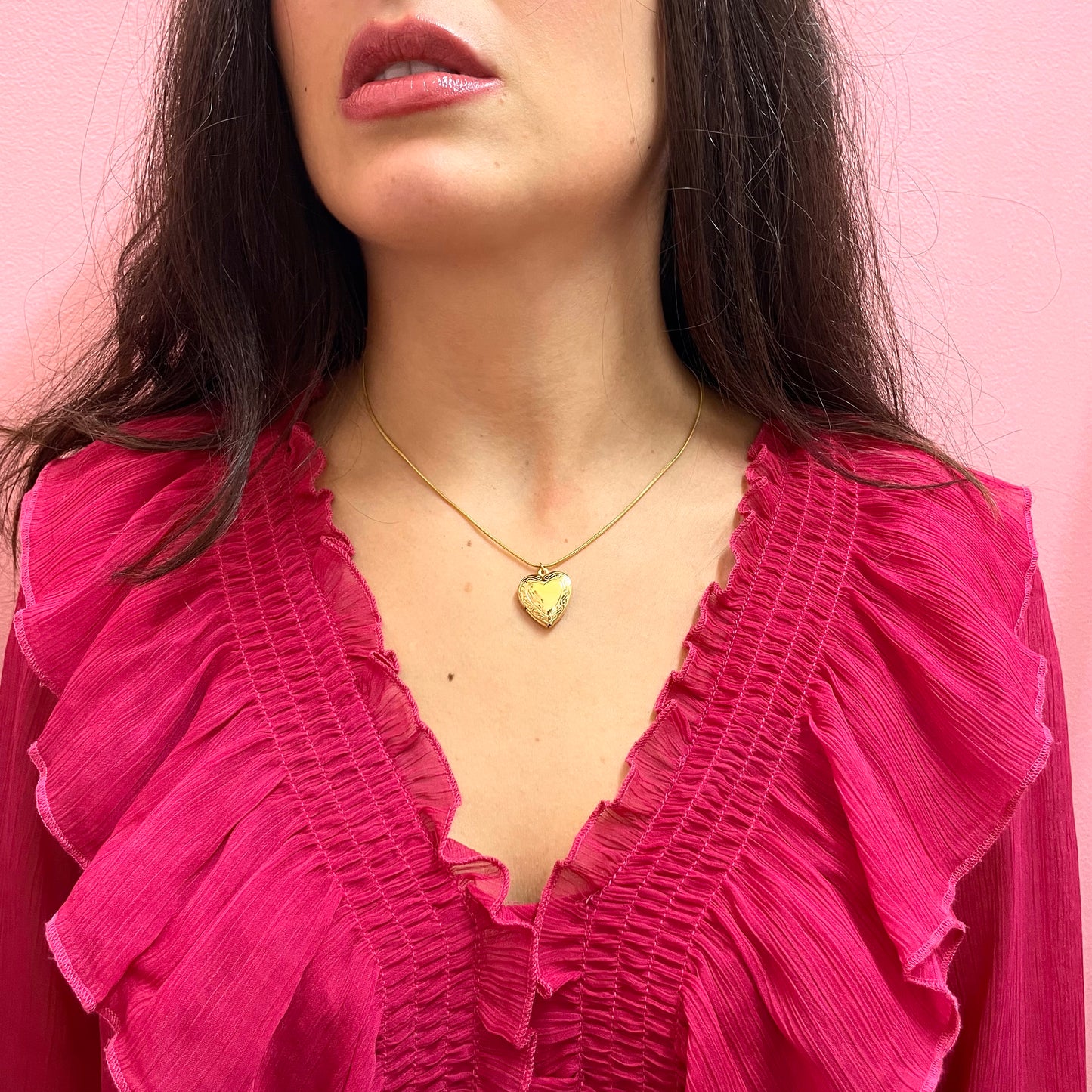 Makupenda - Collana Donna porta foto cuore