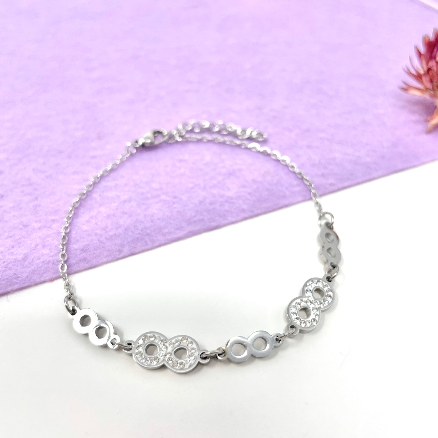 Makupenda - Bracciale Donna infinito amicizia