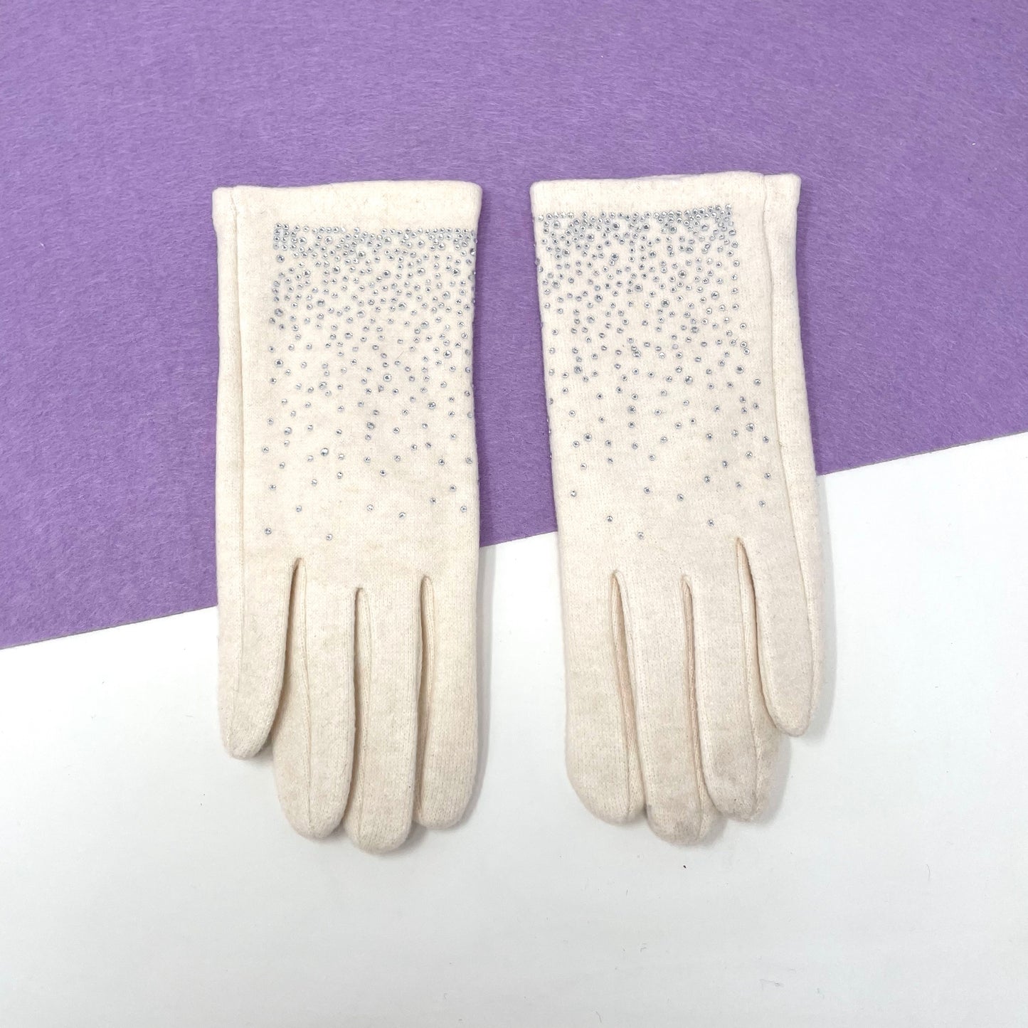 Makupenda - Guanti Donna strass