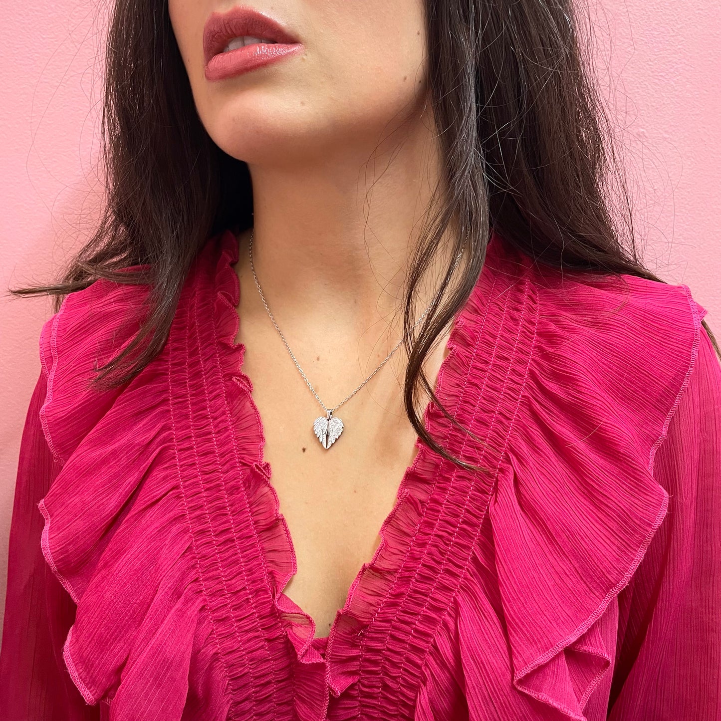 Makupenda - Collana Donna ali che si aprono