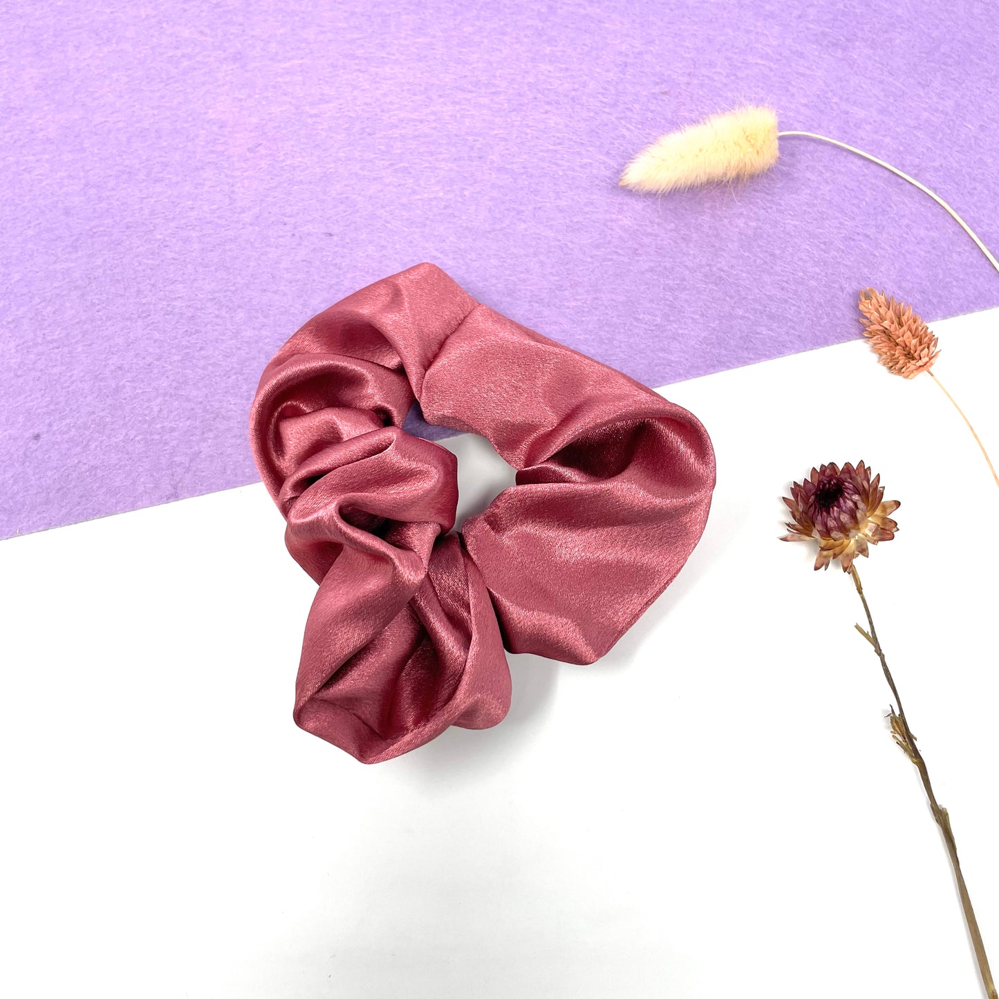 Makupenda - Elastico per capelli Donna scrunchie raso