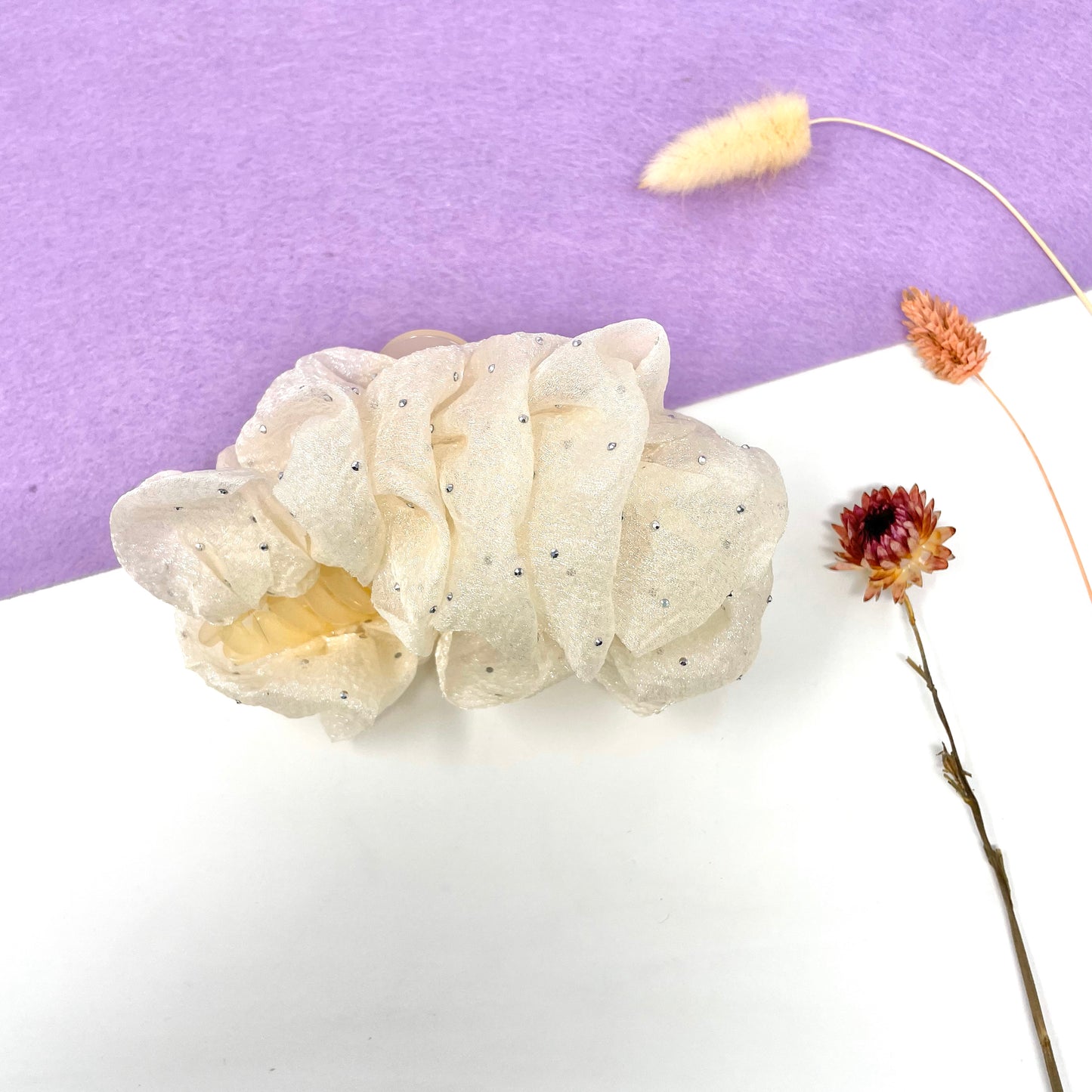 Makupenda - Molletta pinza per capelli tessuto