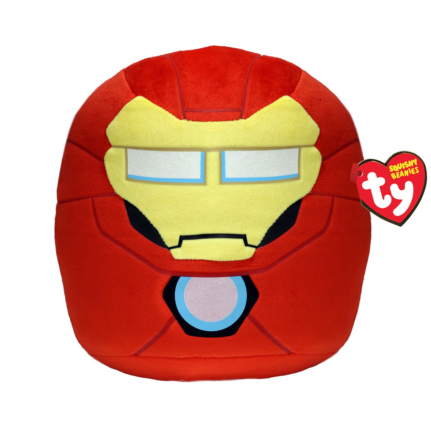 Ty - Cuscino squish medio Marvel 22 cm Iron Man