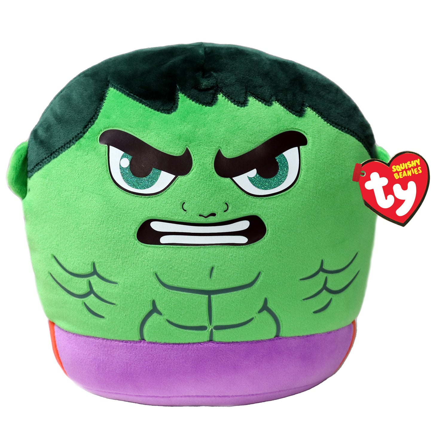 Ty - Cuscino squish grande Marvel 33 cm Hulk