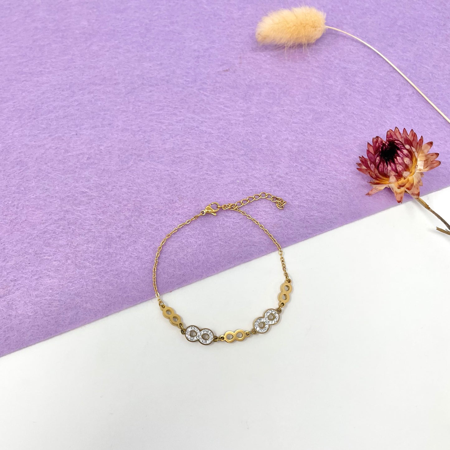 Makupenda - Bracciale Donna infinito amicizia