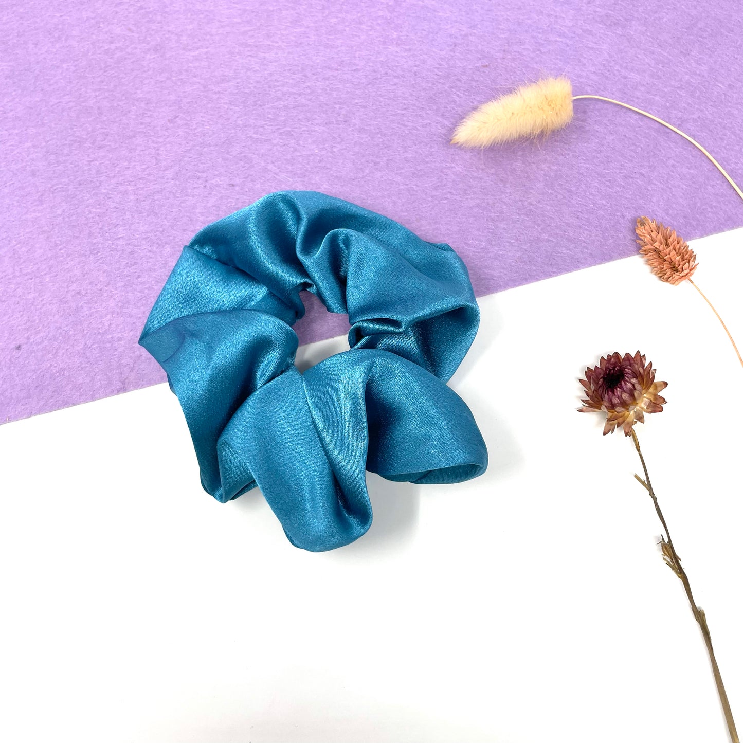 Makupenda - Elastico per capelli Donna scrunchie raso