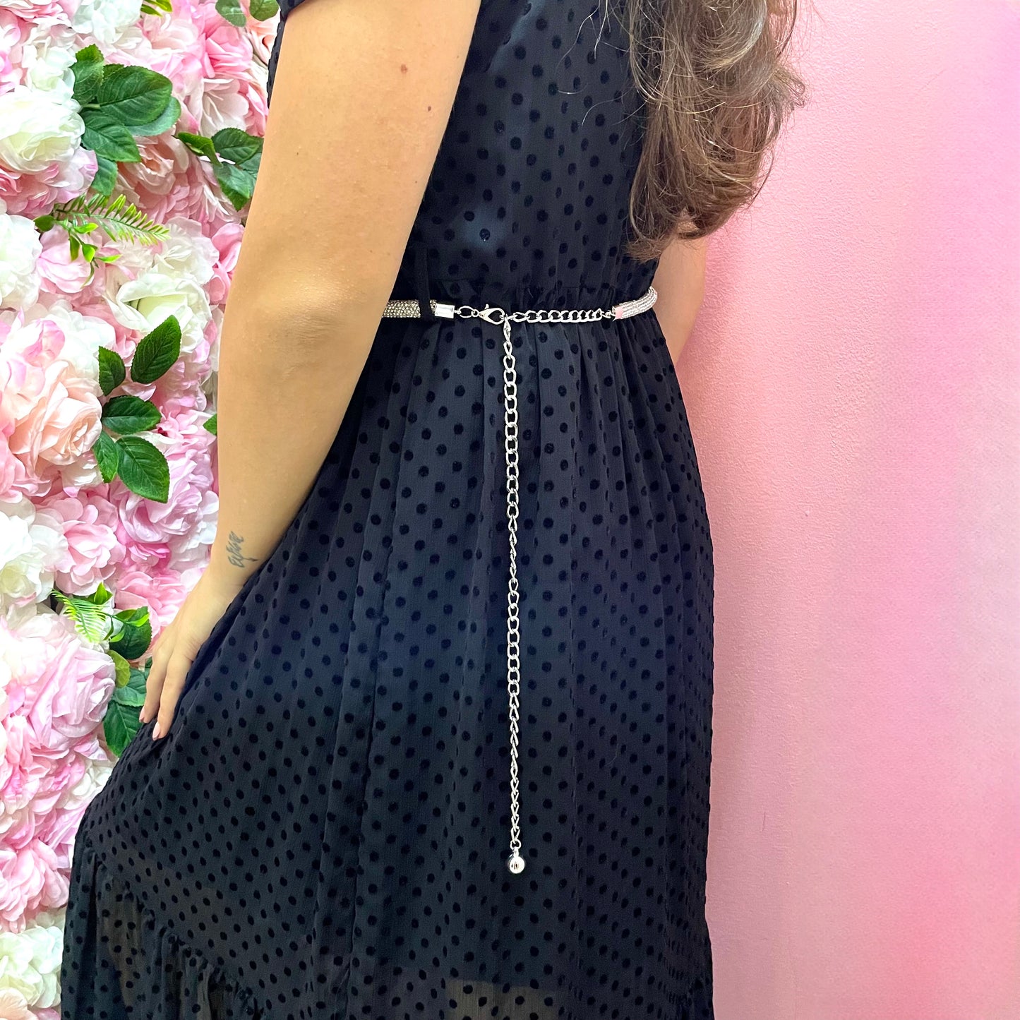 Makupenda - Cintura gioiello Donna tubolare strass