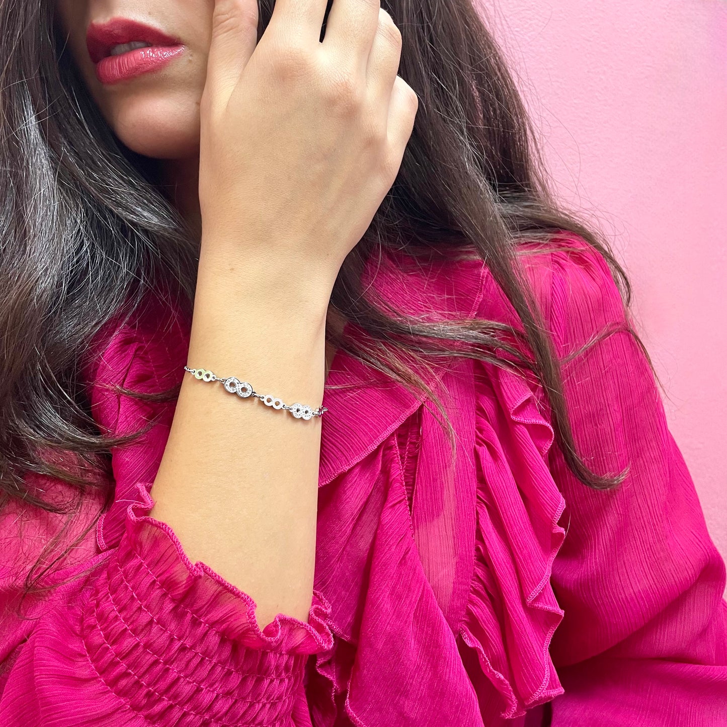 Makupenda - Bracciale Donna infinito amicizia