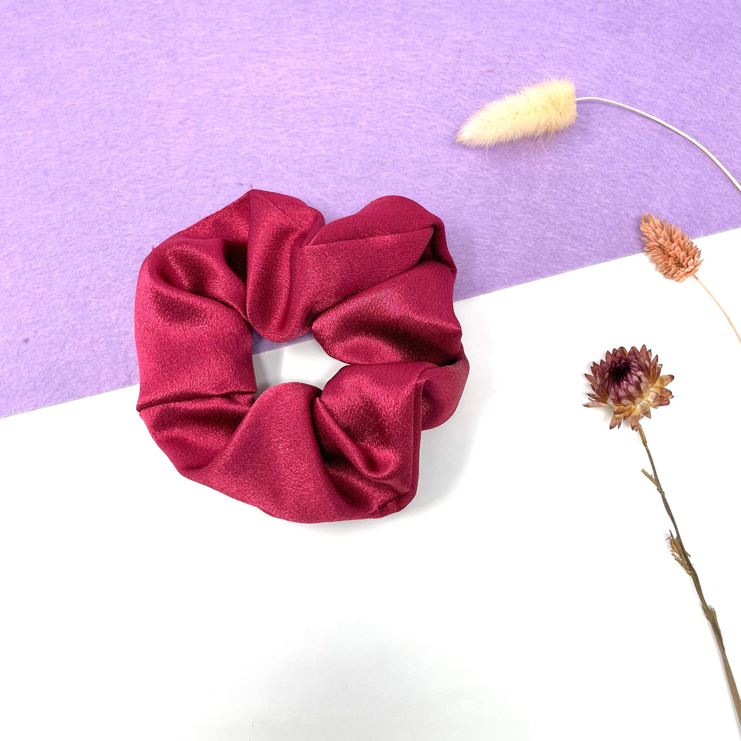 Makupenda - Elastico per capelli Donna scrunchie raso