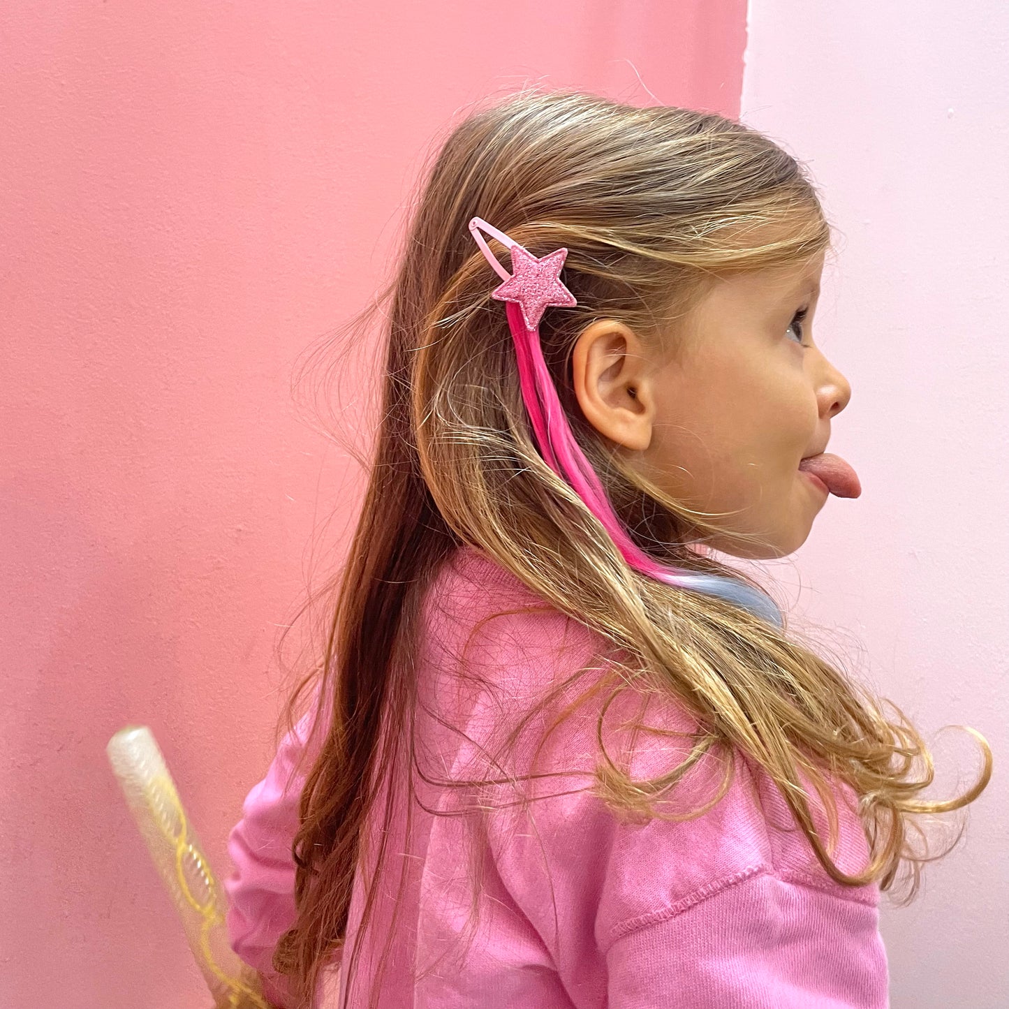 Makupenda - Clic clac bambina stelle ciocche