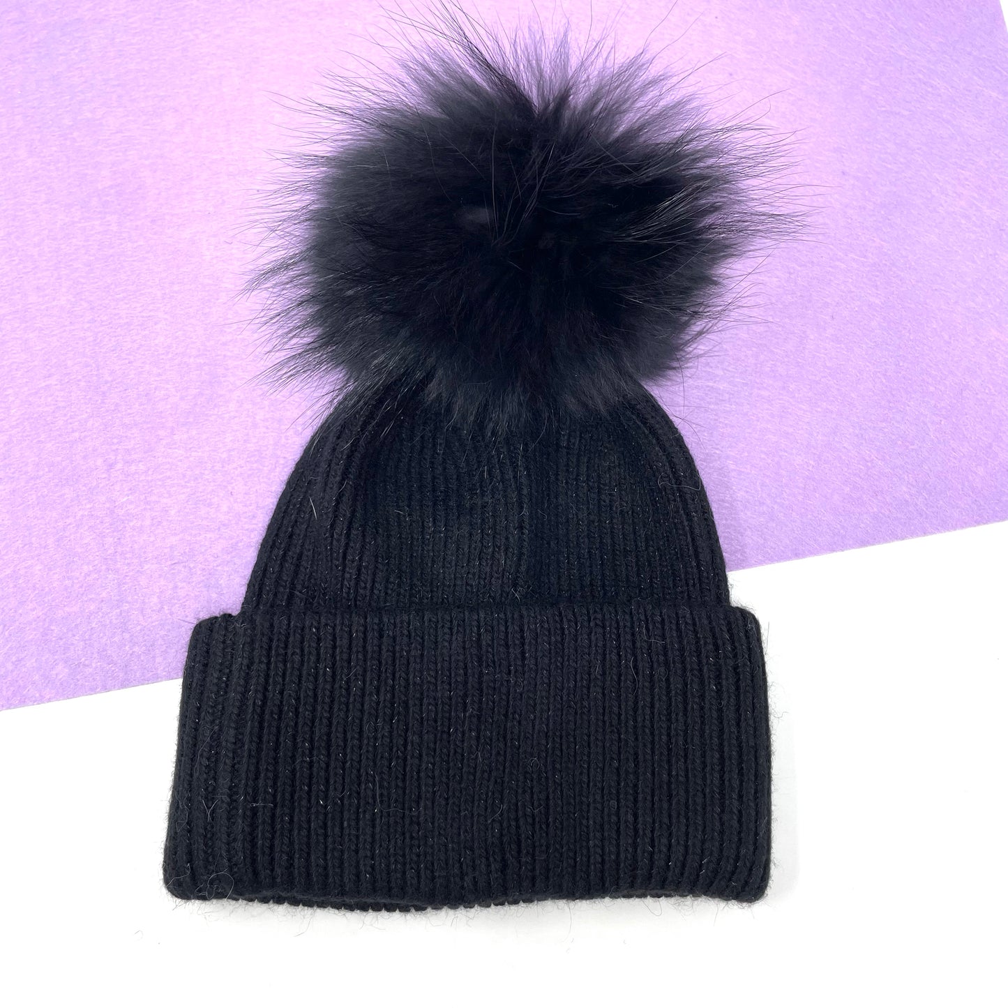 Makupenda - Cappello Donna berretto pompon