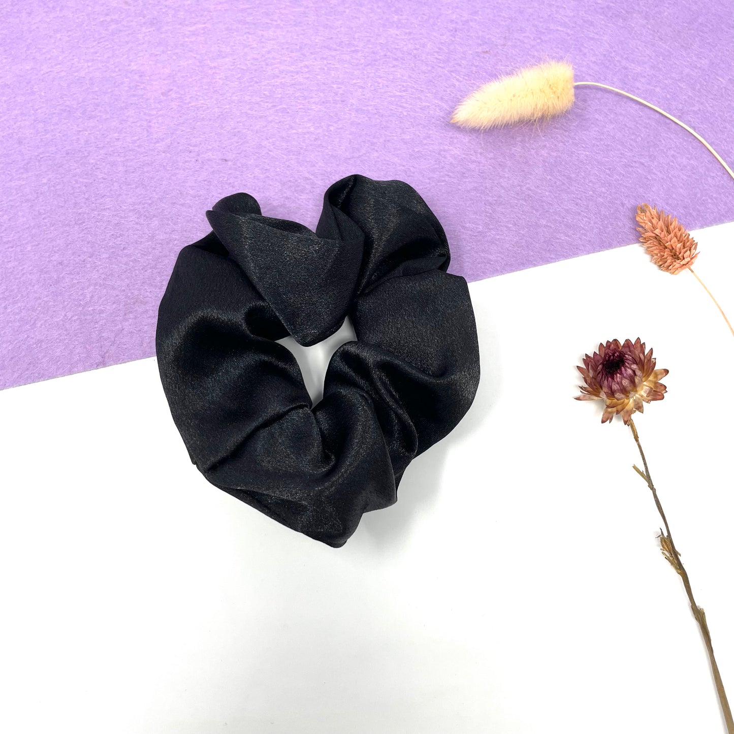 Makupenda - Elastico per capelli Donna scrunchie raso
