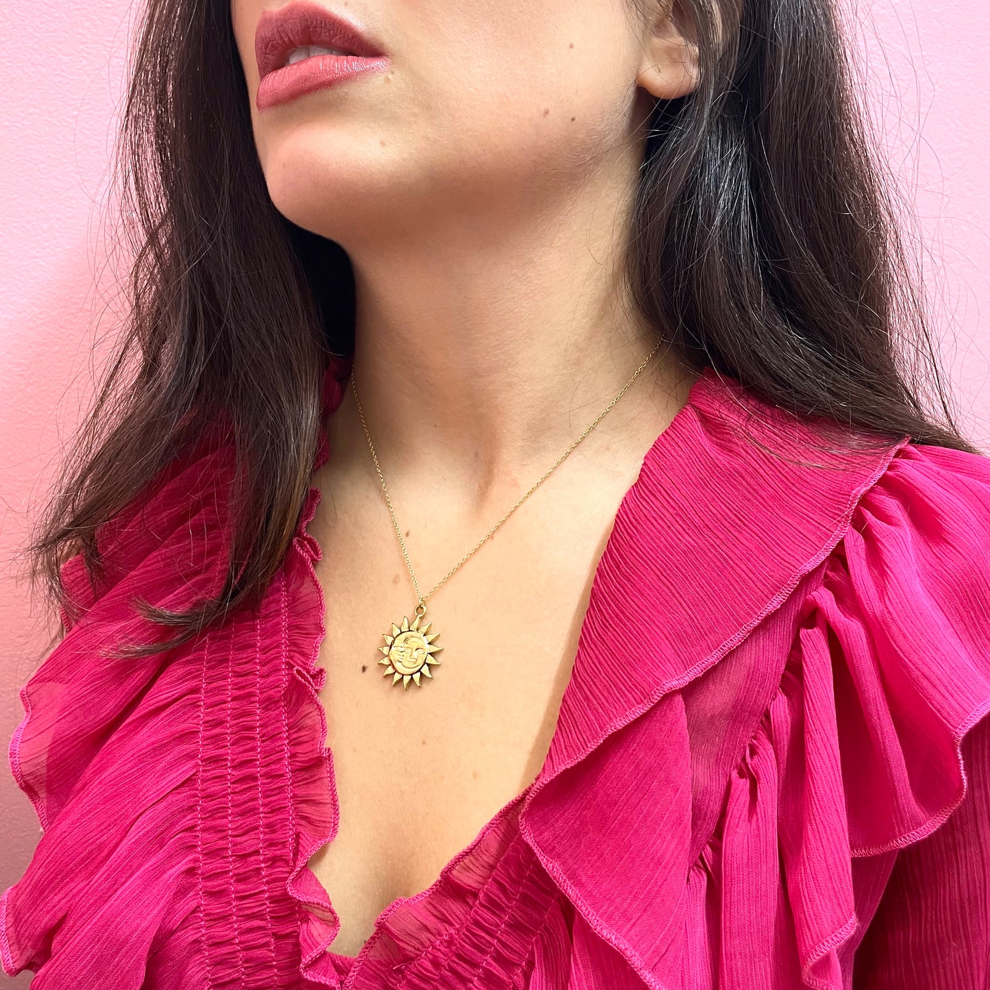 Makupenda - Collana Donna sole e luna
