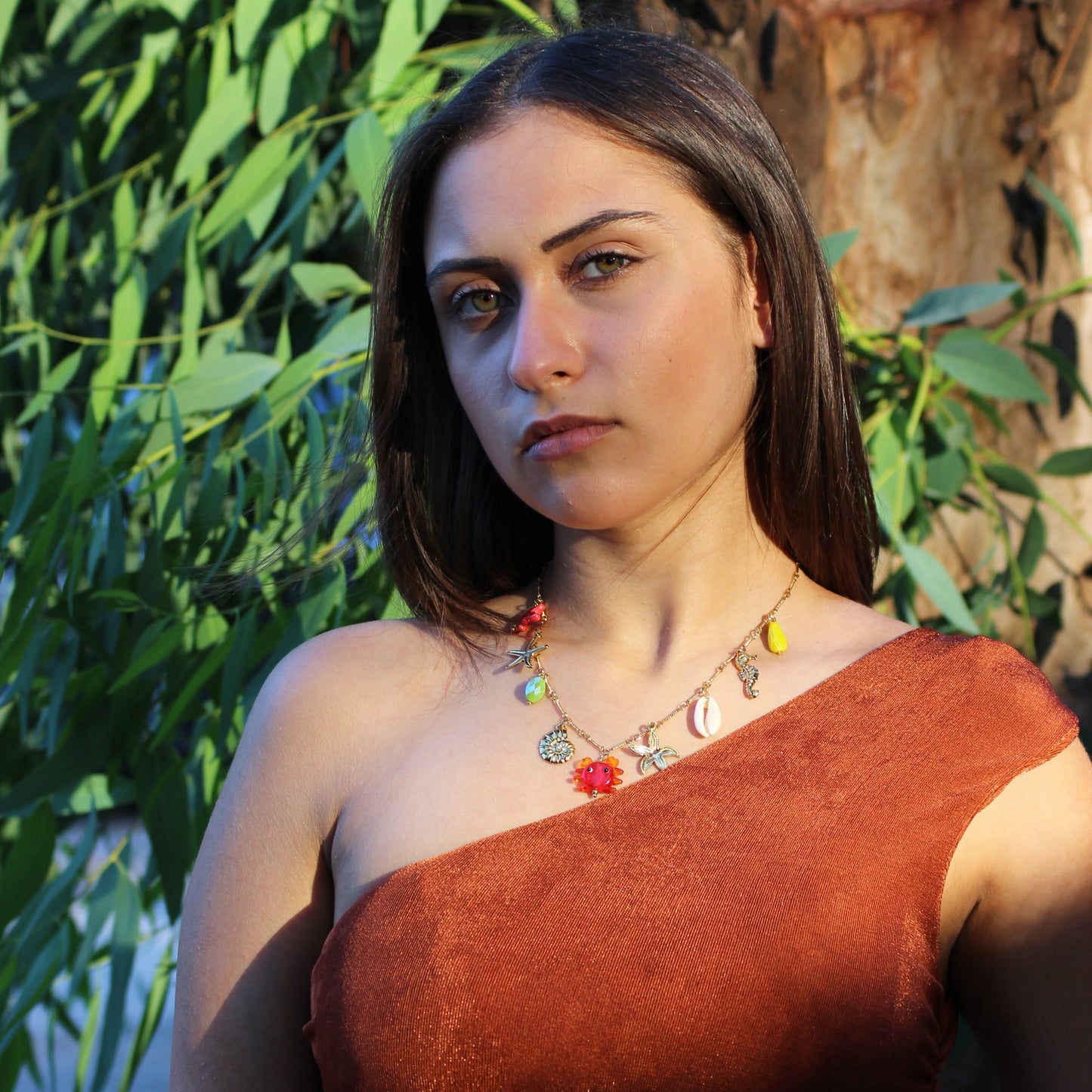 Collana Donna con Charms a Tema Mare