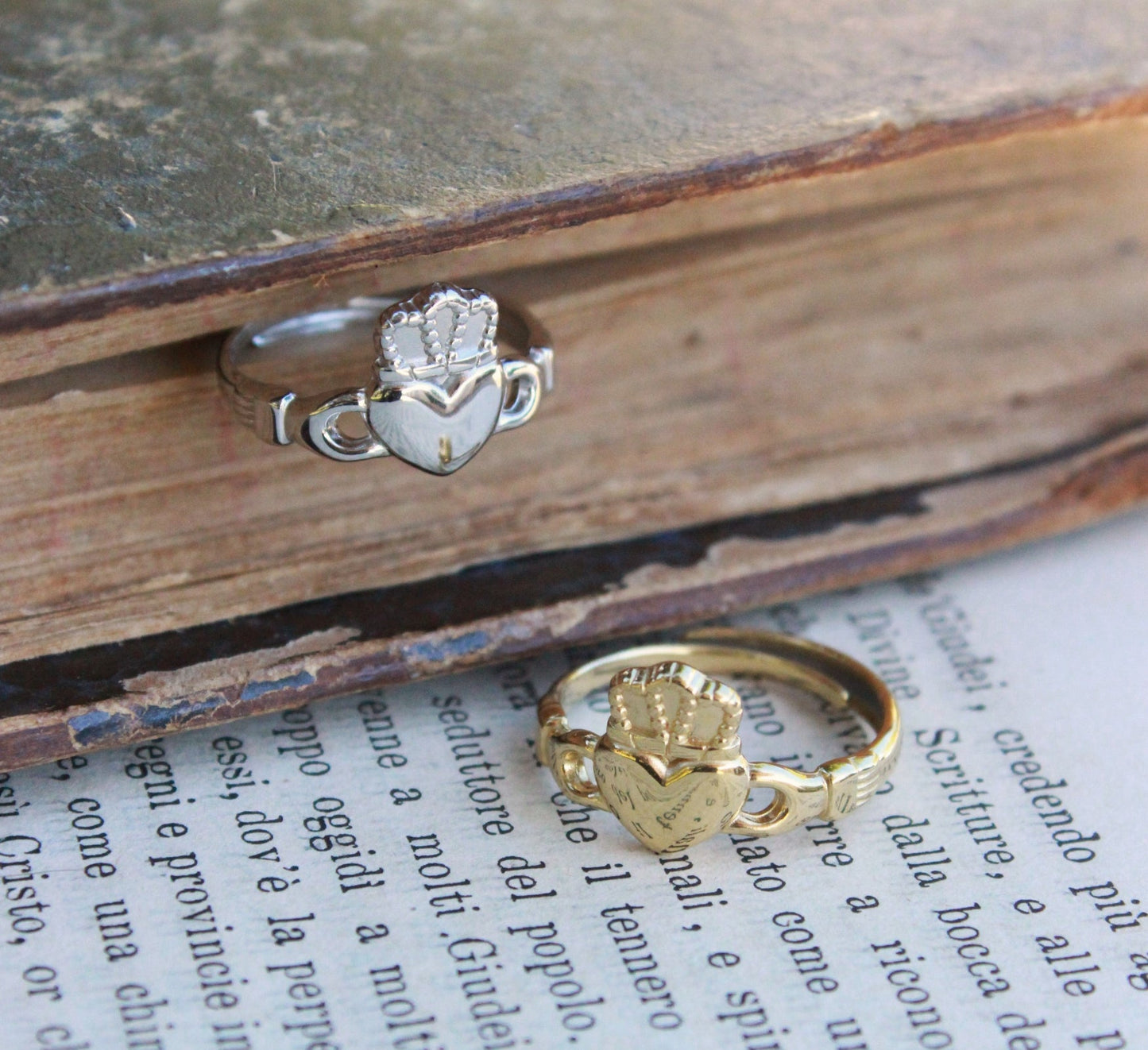 Anello Donna Claddagh