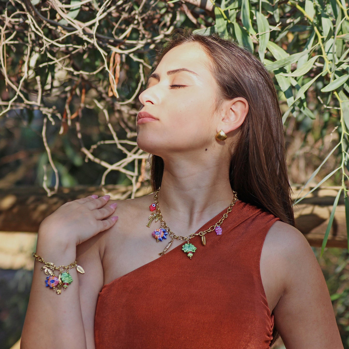 Collana Donna con Charms Estivi