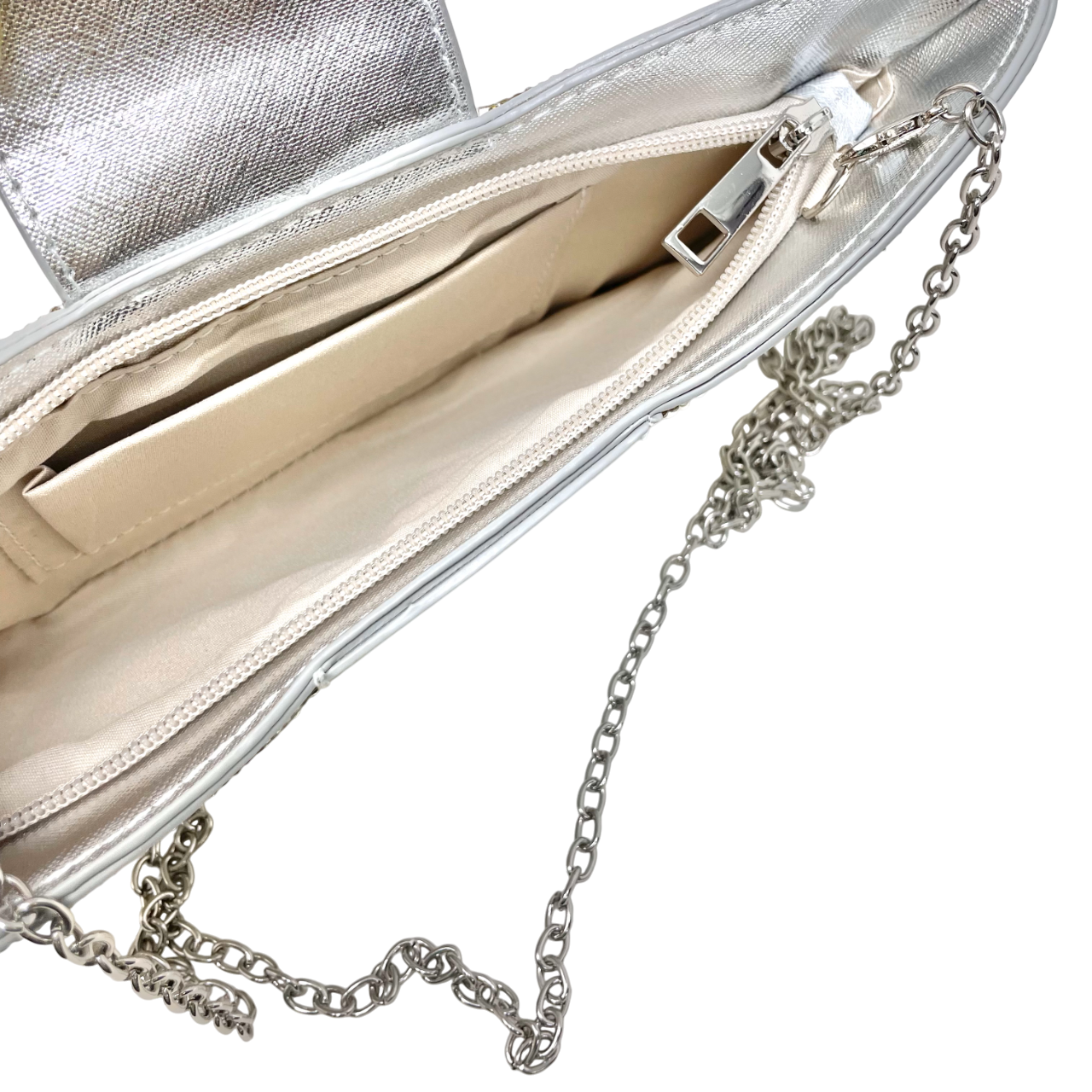 Makupenda - Pochette Donna fiocco perle e strass