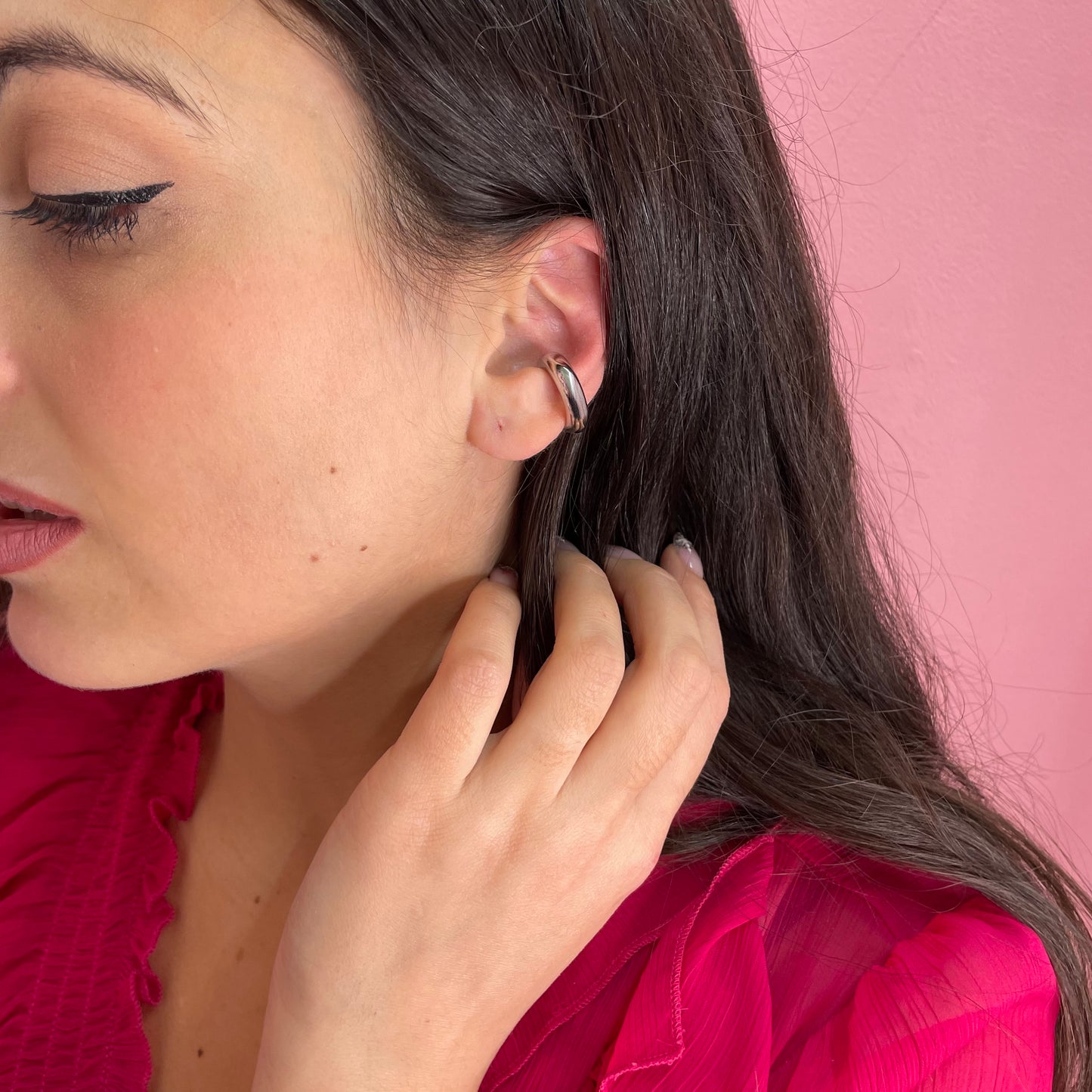 Makupenda - Earcuff Orecchino Mono Donna liscio