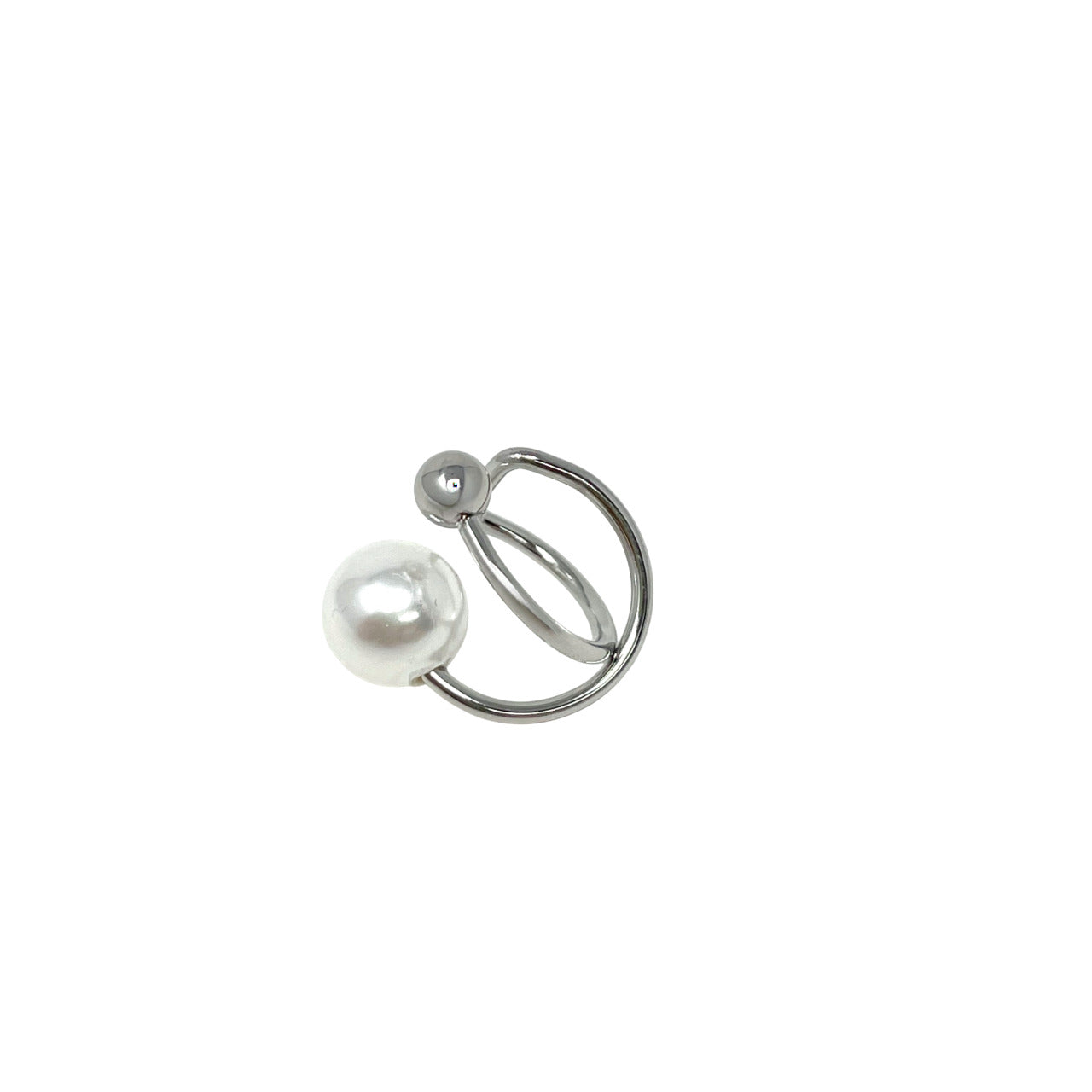 Makupenda - Earcuff Orecchino Mono Donna perla
