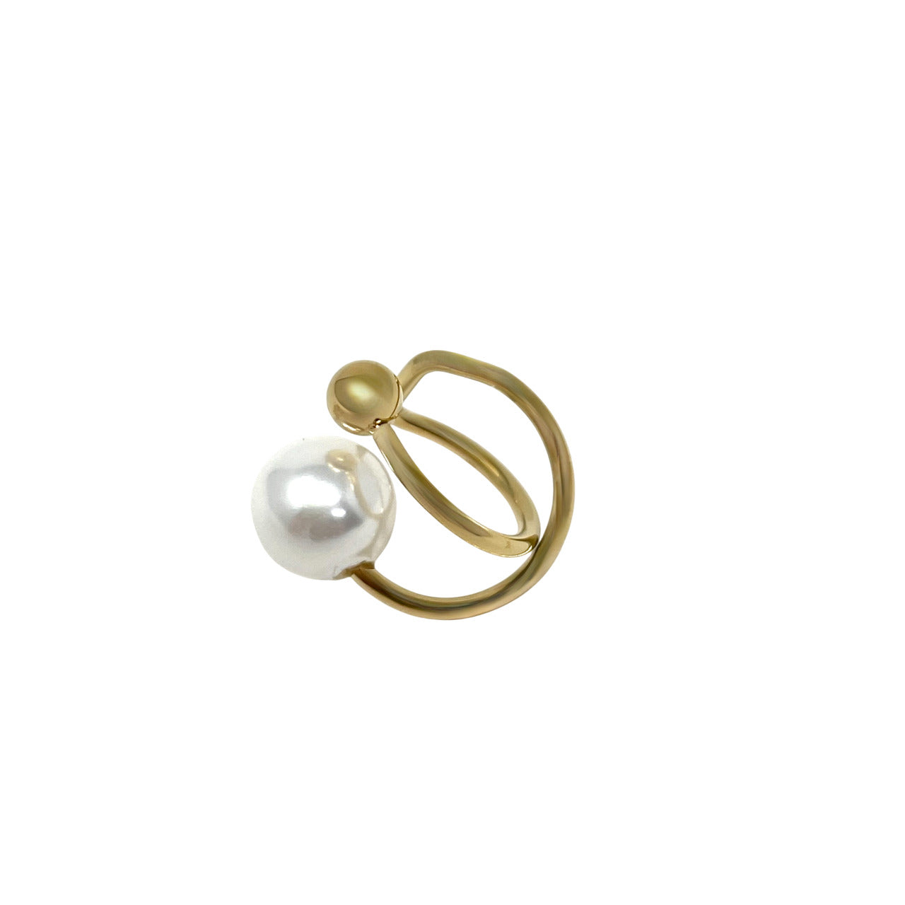 Makupenda - Earcuff Orecchino Mono Donna perla