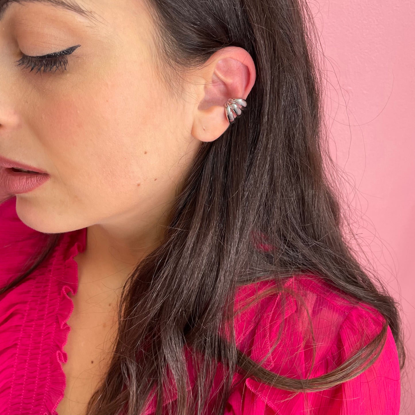 Makupenda - Earcuff Orecchino Mono Donna effetto tris