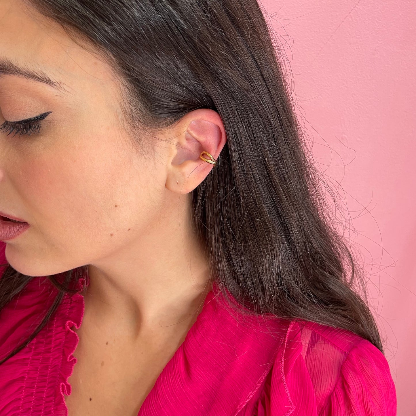 Makupenda - Earcuff Orecchino Mono Donna piccolo liscio