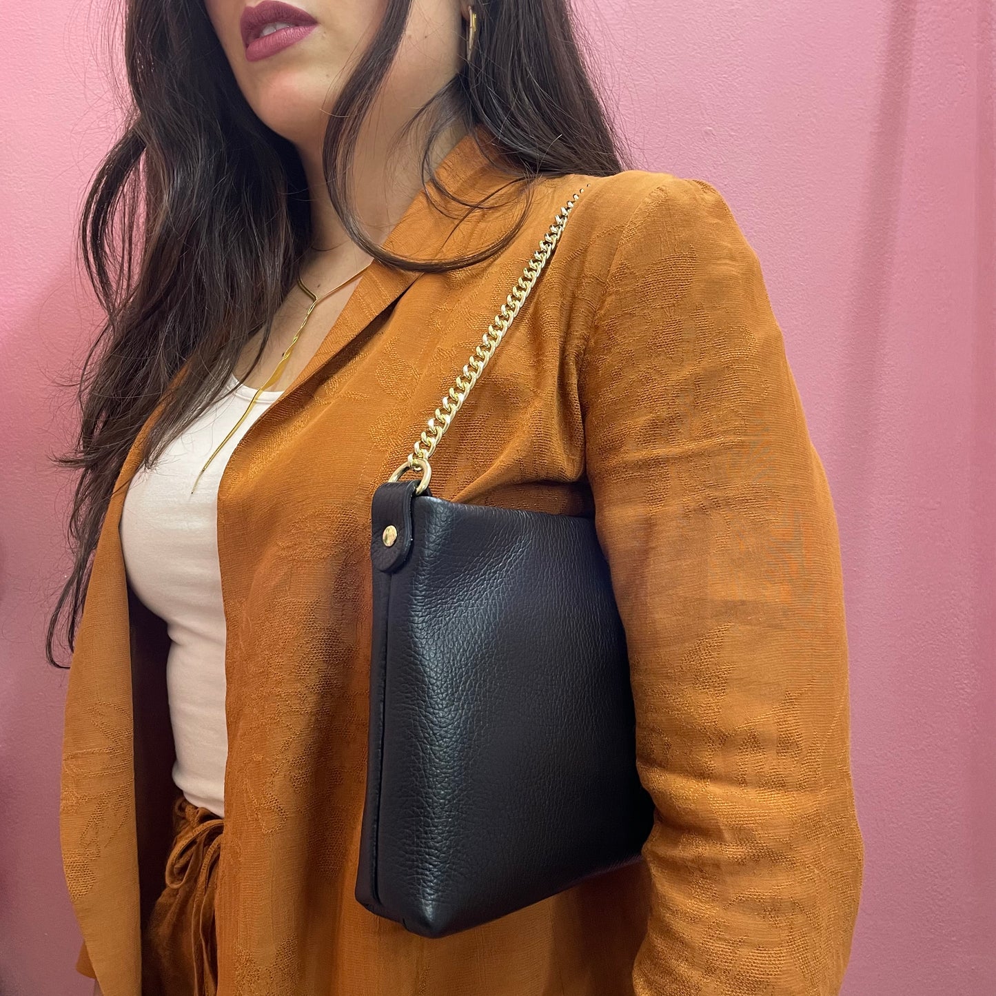 Makupenda - Borsa a tracolla Donna in pelle