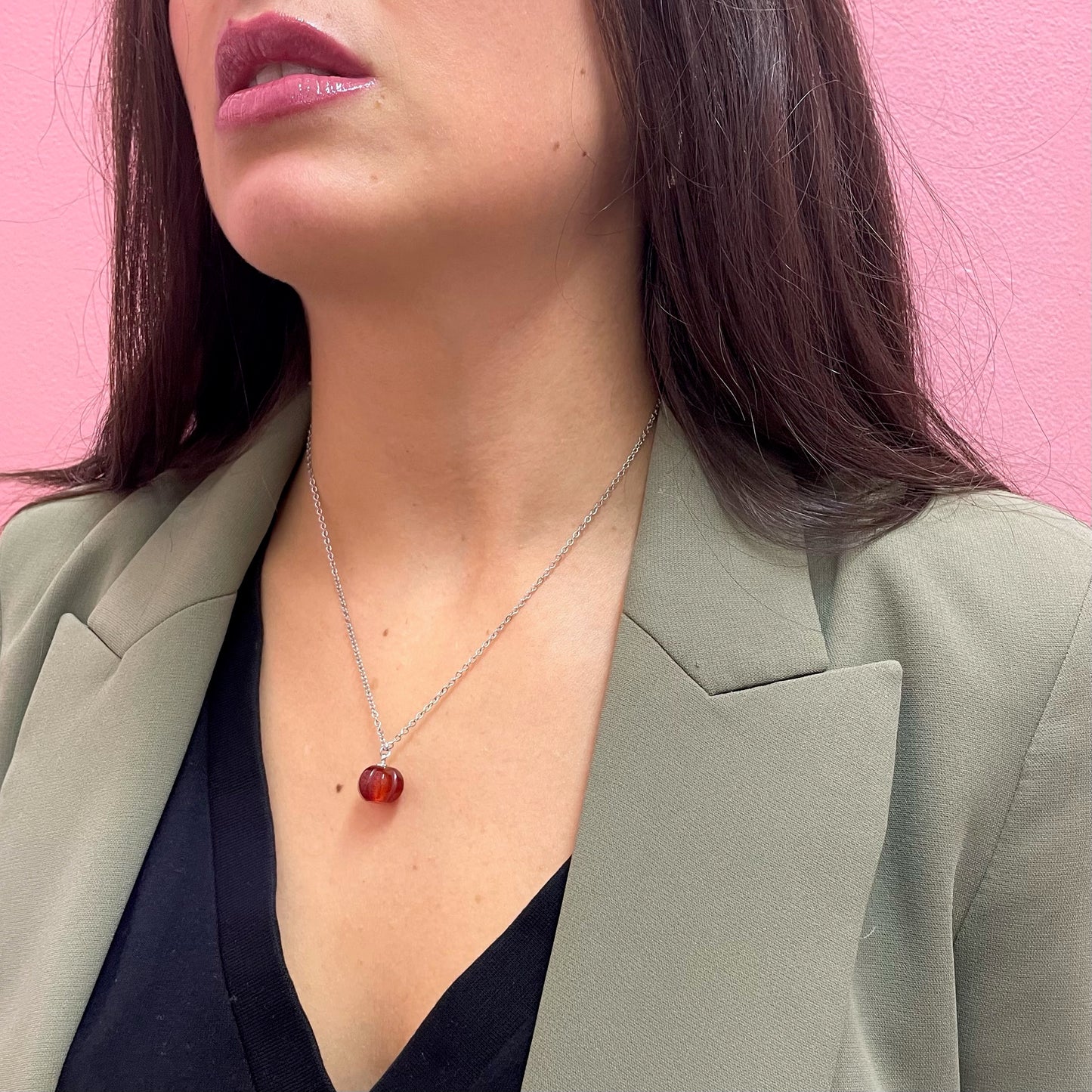 Makupenda - Collana Donna Zucca base argento