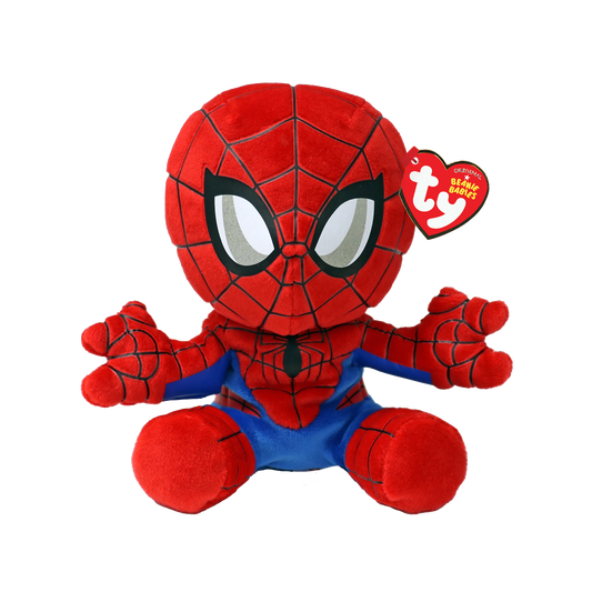 Ty - Peluche medio Marvel 20 cm Spiderman