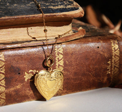Collana Donna Medaglione Portafoto Cuore