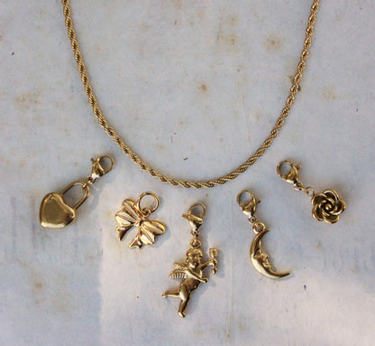 Collana Donna Maglia Intrecciata Piccola