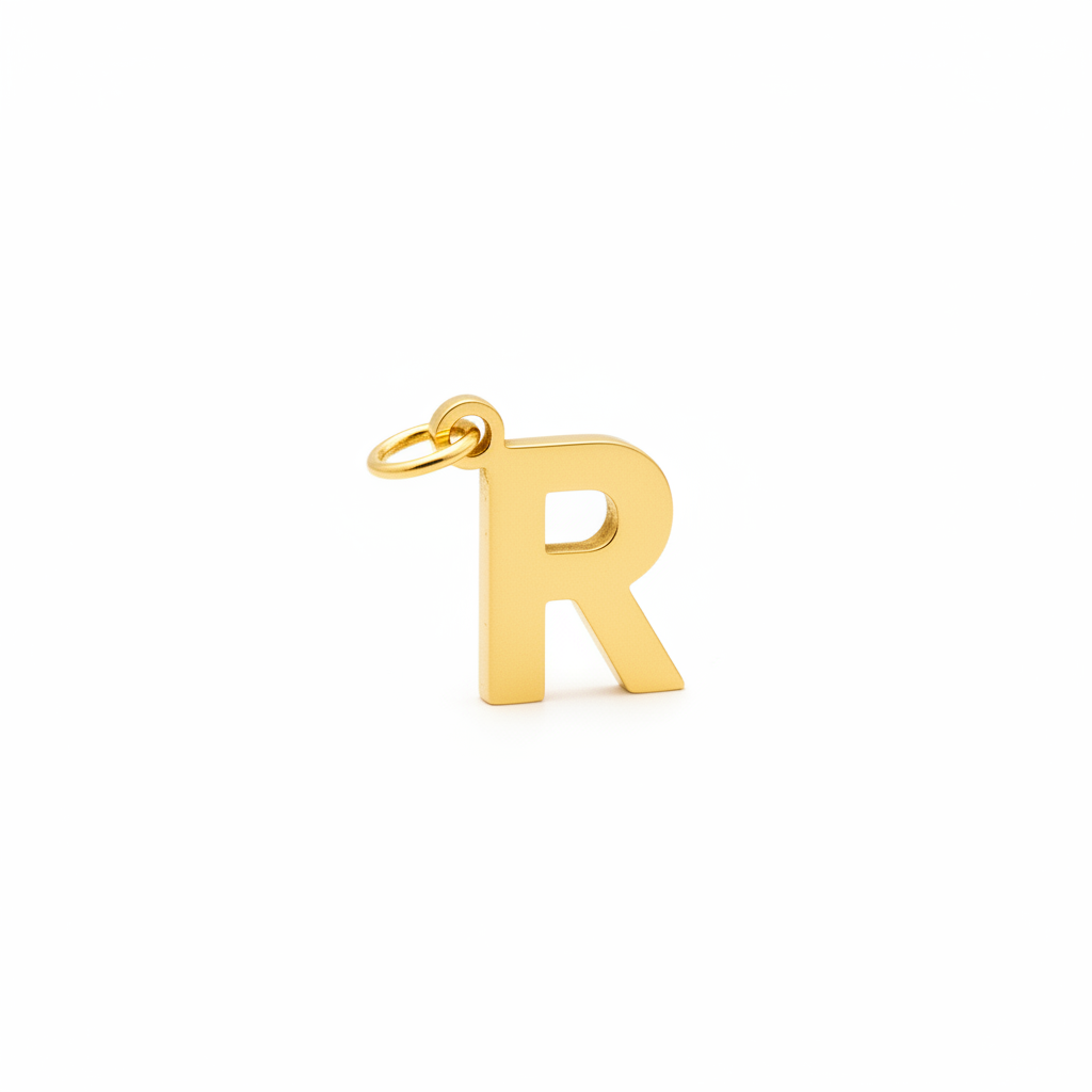 Charm Donna Lettera R