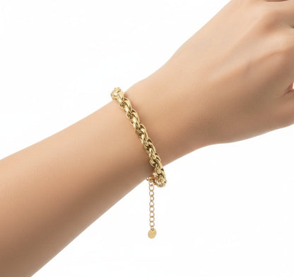 Bracciale Donna Maglia Corda Bold