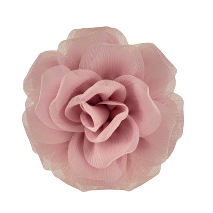 Spilla Donna Fiore Tessuto