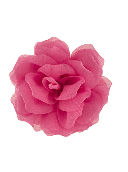 Spilla Donna Fiore Tessuto